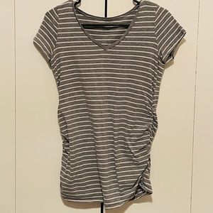 Motherhood Maternity Side Ruched Top